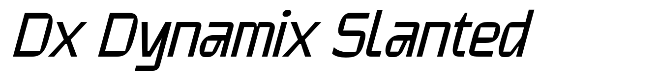 Dx Dynamix Slanted